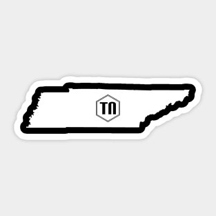 Tennessee Homer (White) Sticker